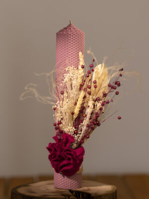 Lumanare botez Flower