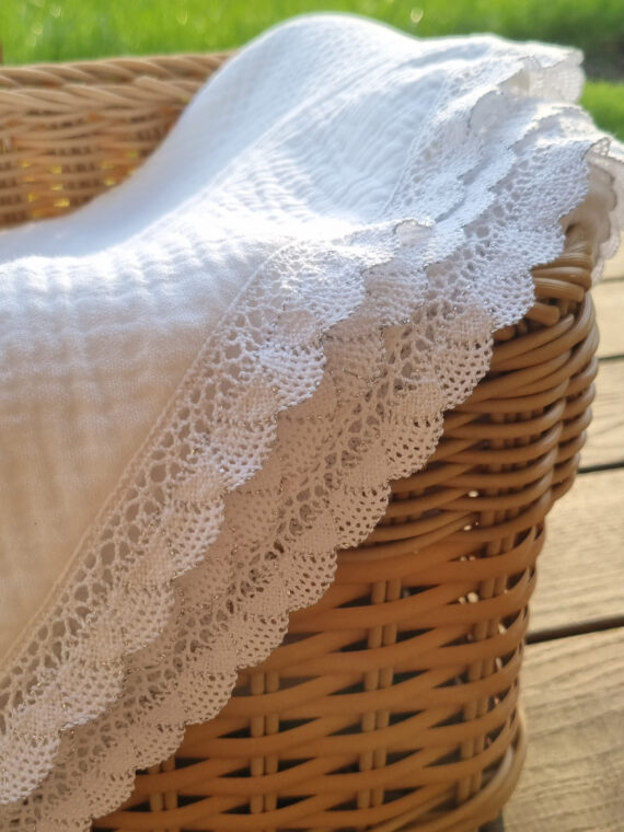 Trusou botez Pure din muselina
