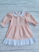 Rochie cu guleras brodat