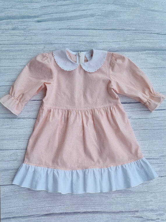 Rochie cu guleras brodat