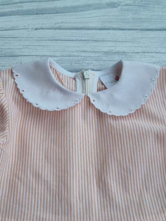 Rochie cu guleras brodat