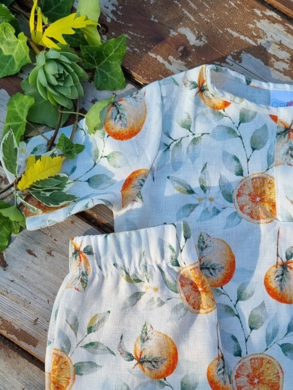 Bluza cu maneca lunga de in
